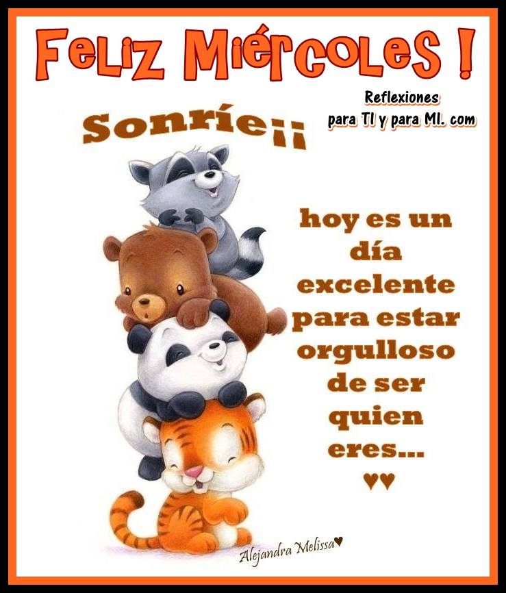 Imágenes con frases feliz miércoles 13 53fd1dcf3360d