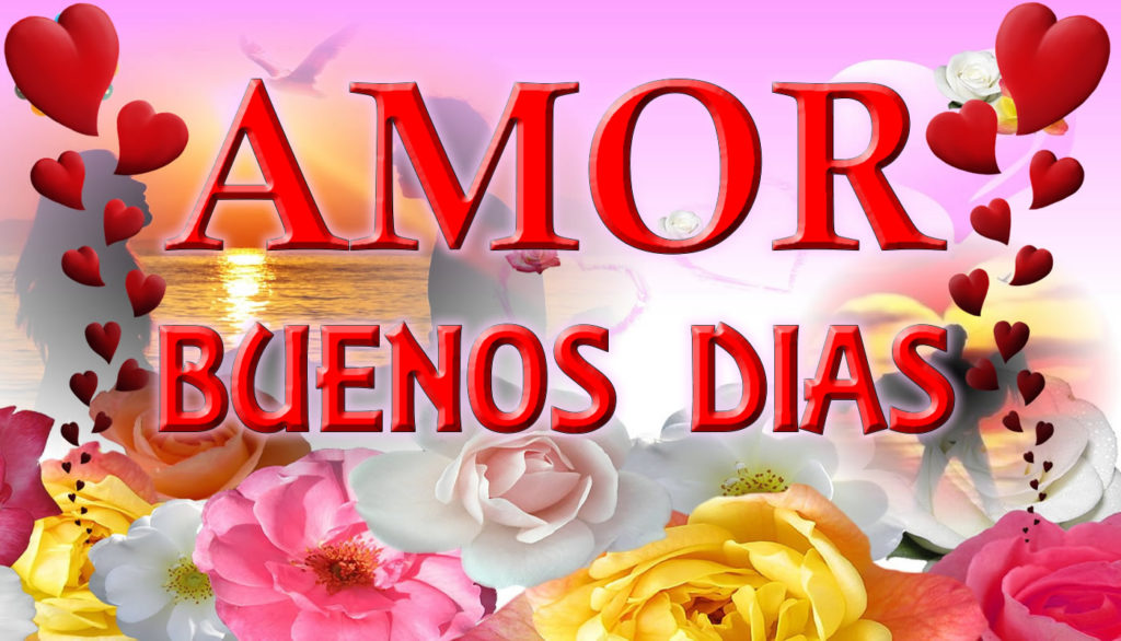 Imágenes con frases buenos días mi amado 11 BUENOS DIAS AMOR
