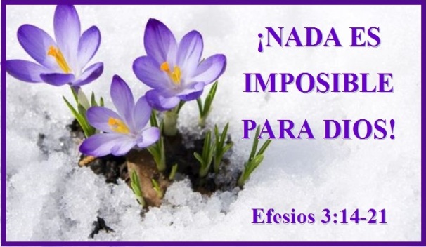 nada es imposible para dios 2 Imágenes cristianas nada es imposible para Dios