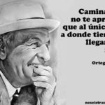 camina lento no te apresures que al unico lugar a donde tienes que llegar es a ti mismo