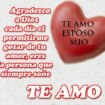 te amo esposo mio