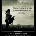 abrazame fuerte amor