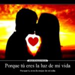 tu eres mi luz en mi camino