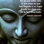 nunca estas solo solo es tu mente que piensa que lo estas