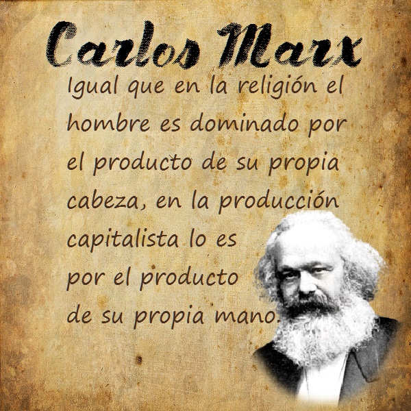 Frases de Carlos Marx - pensamiento largo