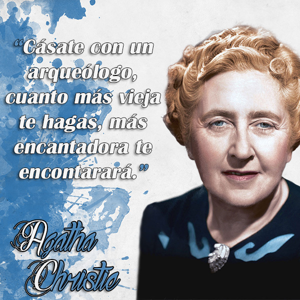 frases de Agatha Christie Casate Frases de Agatha Christie