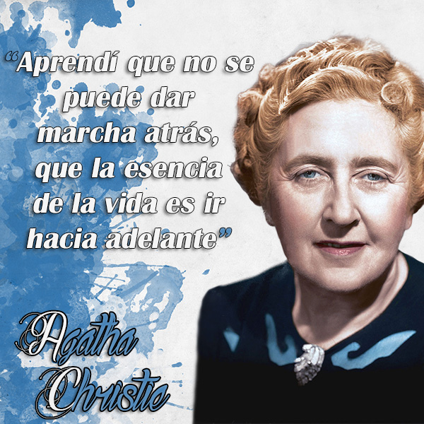 frases de Agatha Christie - Vida
